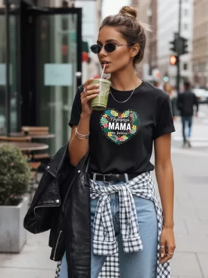 Tricou de damă DSTREET NX5029RY-BK NEGRU