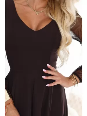 Rochie NUMOCO 640-8 MARO CIOCOLATA