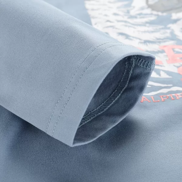  Tricou pentru bărbați cu uscare rapidă ALPINE PRO STANS ASHLEY ALBASTRU VARIANTA PE 