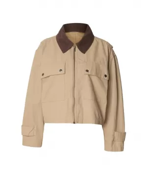Geaca de dama URBAN CLASSICS TB7726 BEJ UNIUNE