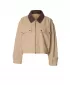 Geaca de dama URBAN CLASSICS TB7726 BEJ UNIUNE