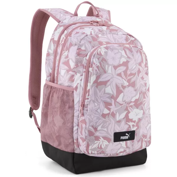  Rucsac PUMA ACADEMY AOP BACKPACK 09115028 LEMN DE TRANDAFIR ÎNTUNECAT/FLORAL AOP 
