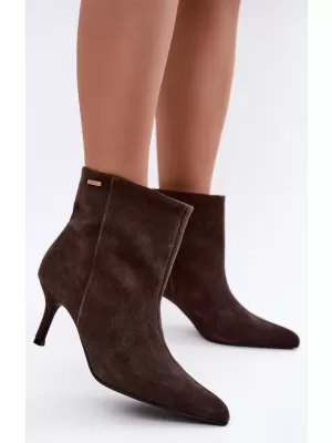 Pantofi de dama BIG STAR SHOES UU274492 UMBRE MARO/BEJ
