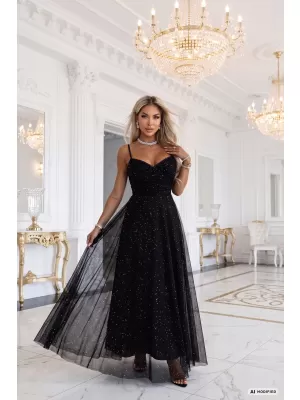 Rochie NUMOCO 680-1 NEGRU
