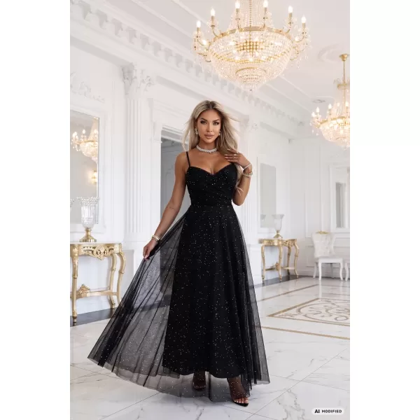  Rochie NUMOCO 680-1 NEGRU 