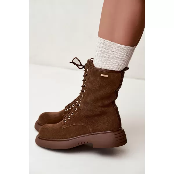  Pantofi de dama BIG STAR SHOES UU274611 MARO/BEJ 