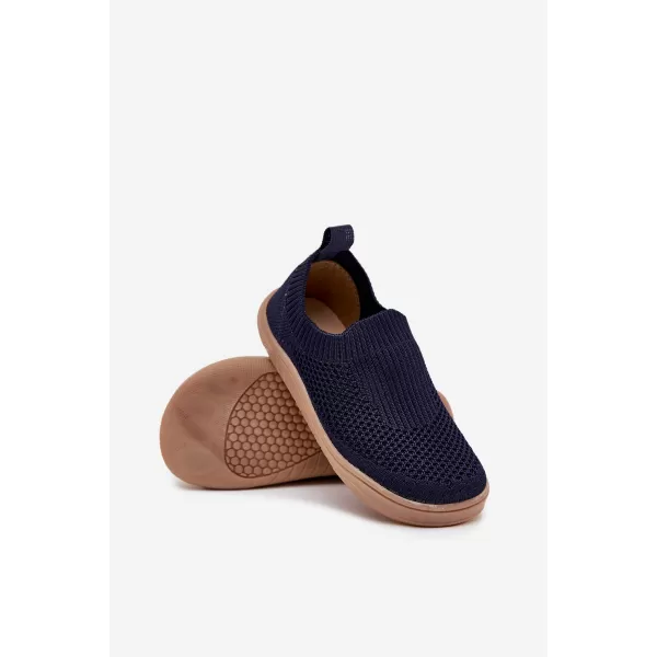  Pantofi pentru copii MILAMI BF-KNIT/66 ALBASTRU 