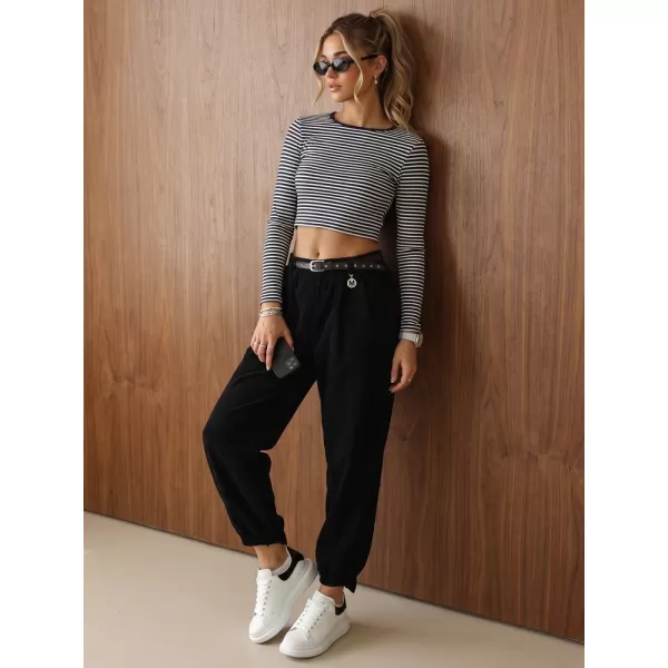  Pantaloni de dama DSTREET UY3170 NEGRU 