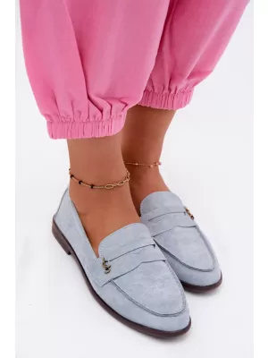 Mocasini de dama BOTO T682 ALBASTRU