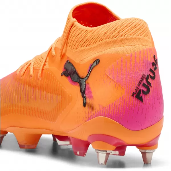  Cizme de fotbal PUMA FUTURE 8 ULTIMATE MXSG 108583-03 HEAT FIRE/ CĂLDURĂ FOC/PUMA NEGRU/RAVISH 