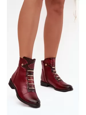 Botine de dama BOTO ASA62-16 MARO