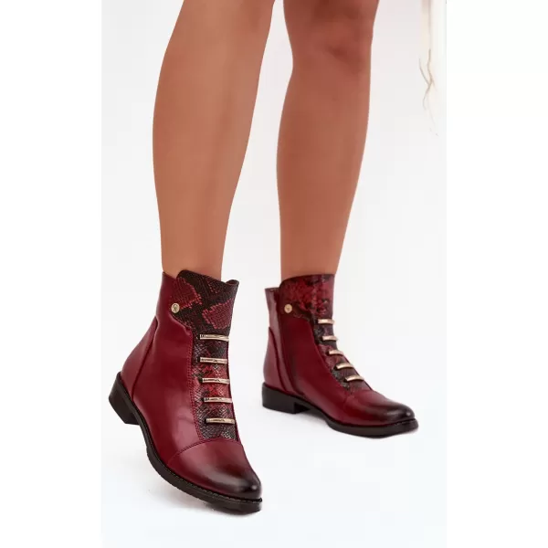  Botine de dama BOTO ASA62-16 MARO 