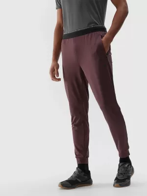 Pantaloni pentru bărbați 4F WAW25TTROM1251 MARO ÎNCHIS