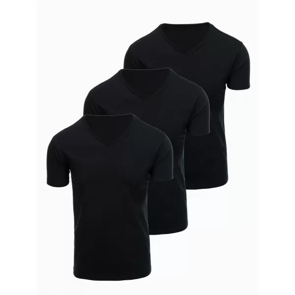  Tricou pentru bărbați OMBRE OM-TSBS-0281 NEGRU 
