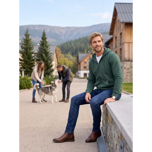  Hanorac pentru bărbați ALTISPORT NP/ALMST45001 VERDE STICLA 