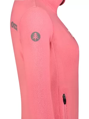 Hanorac ușor de damă din fleece NORDBLANC MAPLE NBSFL8374 ROZ