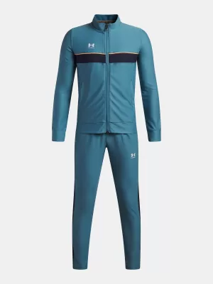Trusa pentru baieti UNDER ARMOUR B CHALLENGER TRACKSUIT 6004082-466 ALBASTRU