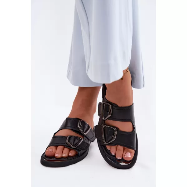  Papuci de damă VINCEZA 62304 NEGRU 