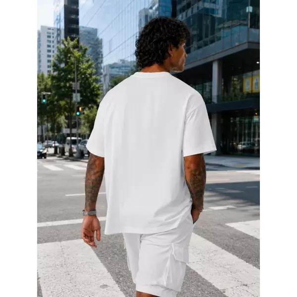  Tricou pentru bărbați DSTREET NX1025R-WH-O ALB 