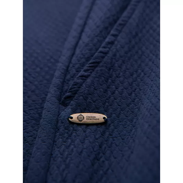  Pantaloni pentru bărbați OMBRE OM-PACP-0310 ALBASTRU MARIN 