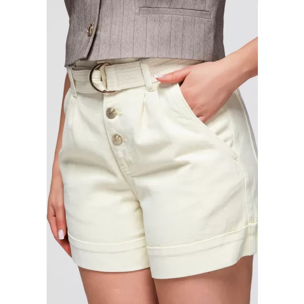  Pantaloni scurți de damă OMBRE OW-ST-E0011 BEJ 