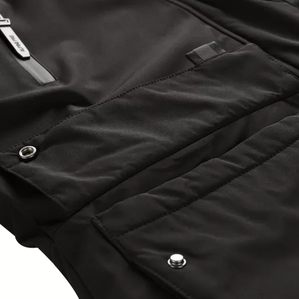  Geaca de iarna dama ALPINE PRO WERDA 3 NEGRU 