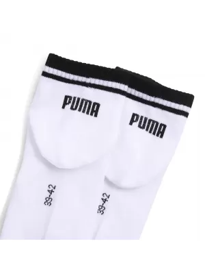 Șosete PUMA UNISEX HERITAGE QUARTER 2P ALB