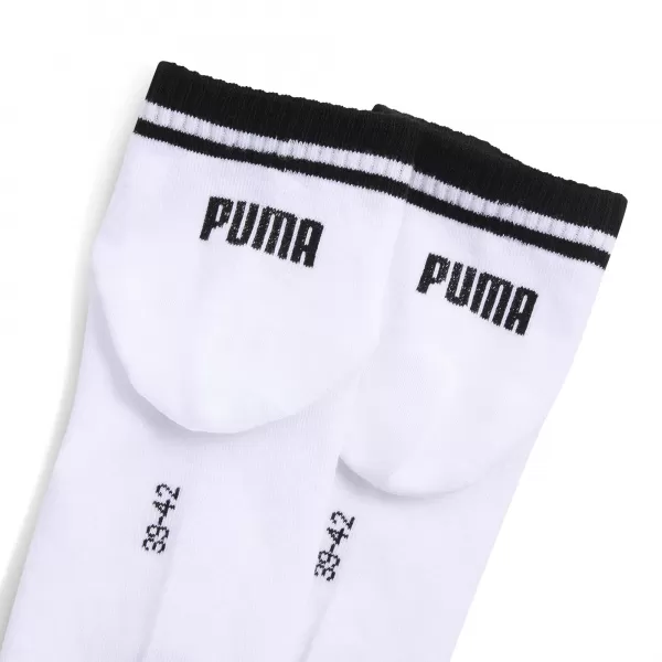  Șosete PUMA UNISEX HERITAGE QUARTER 2P ALB 
