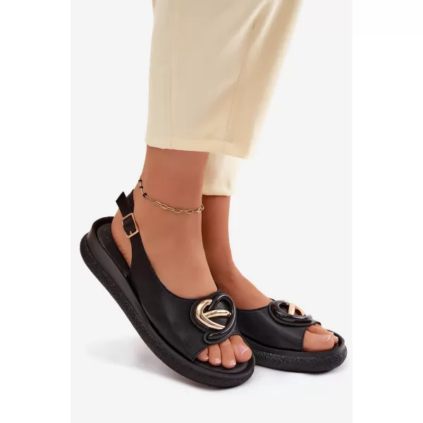  Sandale de dama S.BARSKI KV61-6047 NEGRU 