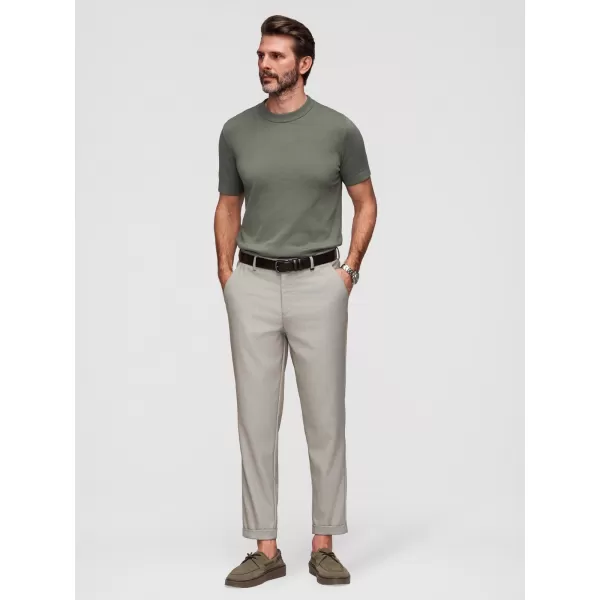  Pantaloni pentru bărbați OMBRE P1525 GRI ȘI BEJ 