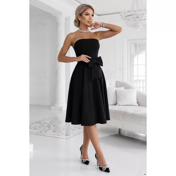  Rochie NUMOCO 692-1 NEGRU 