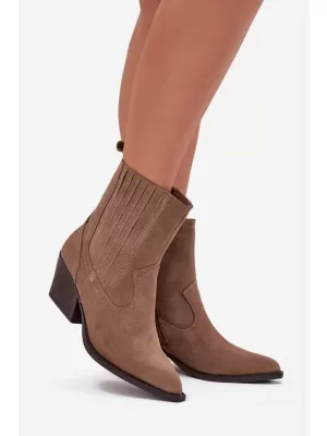 Botine de dama BOTO NC1339K/6350 KAKI