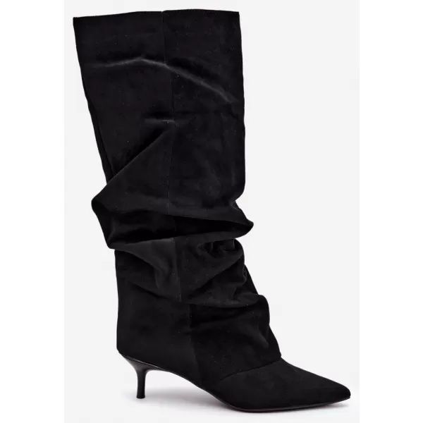  Cizme de dama BOTO 7111 NEGRU 
