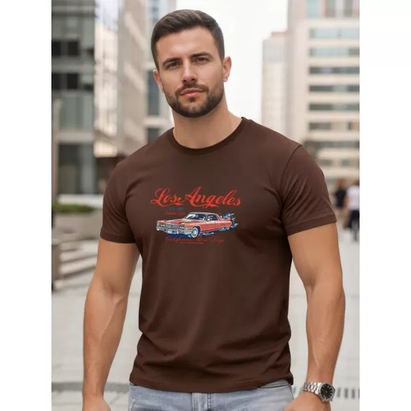  Tricou pentru bărbați DSTREET NX0055R-CH MARO 