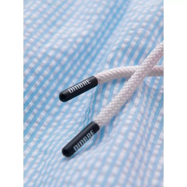  Pantaloni scurți pentru bărbați OMBRE OM-SRSS-0215 ALBASTRU SI ROZ 