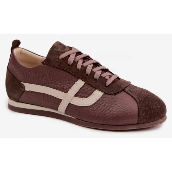  Adidași de damă ZAZOO N1402S2/ CIOCOLATĂ 