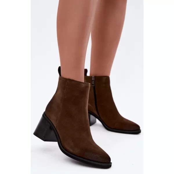  Botine de dama VINCEZA 133100 MARO 