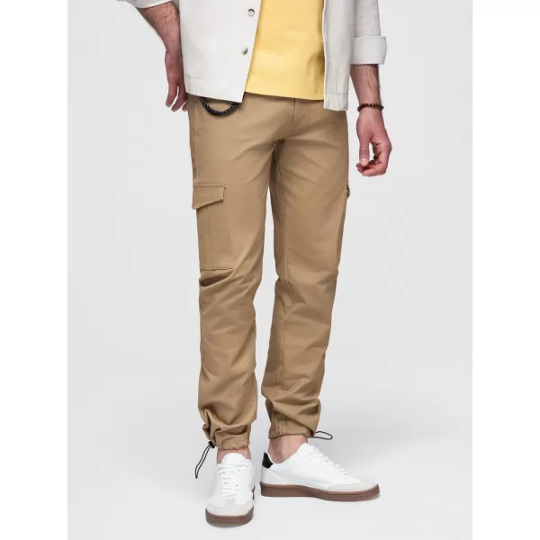  Pantaloni pentru bărbați OMBRE P1526 MARO DESCHIS 