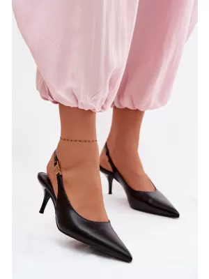 Sandale de dama BOTO TH-17 NEGRU