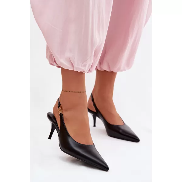  Sandale de dama BOTO TH-17 NEGRU 