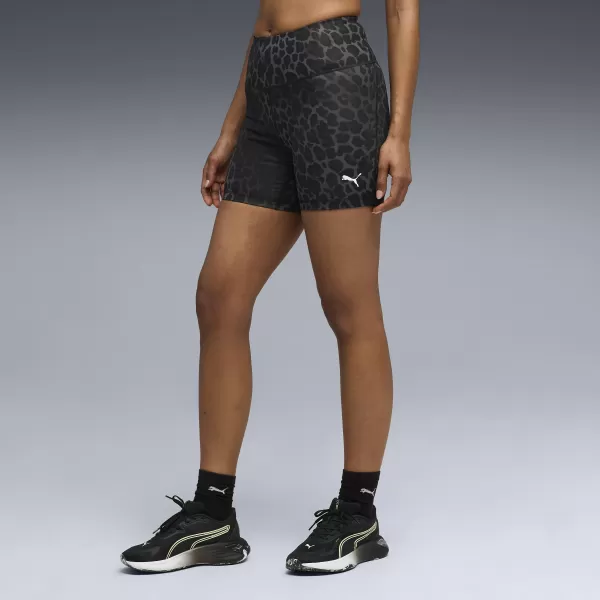  Pantaloni scurți de damă PUMA W TAD ESSENTIAL SPOTTED HAZE SHORT TIGHT 52851301 PUMA NEGRU 