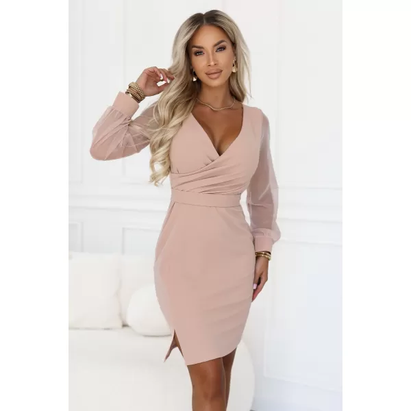  Rochie NUMOCO 674-3 BEJ 