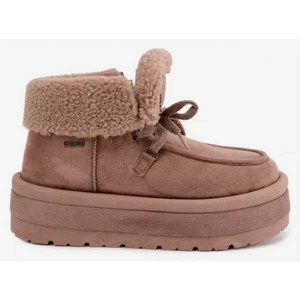  Oameni de zăpadă pentru femei BIG STAR SHOES UU274215 BEJ 
