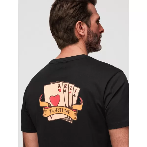  Tricou pentru bărbați OMBRE OM-TSPT-0257 NEGRU 