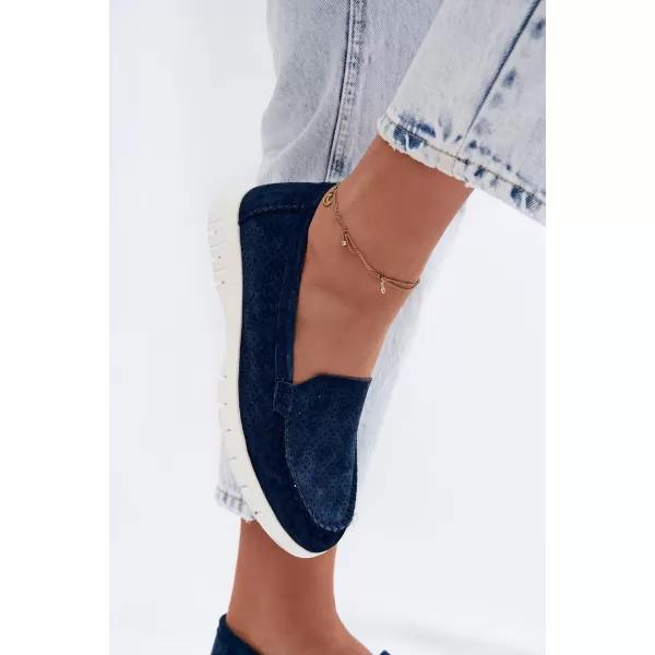  Mocasini de dama VINCEZA 95360 ALBASTRU 
