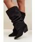 Cizme de dama BOTO 2580A-1 NEGRU