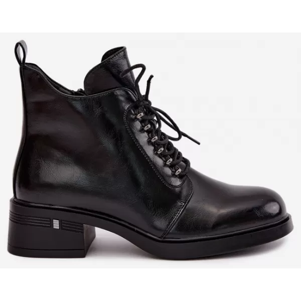  Botine de dama S.BARSKI HY62-8112 NEGRU 