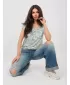 Tricou de dama SUBLEVEL D12110M02646E FISTIC