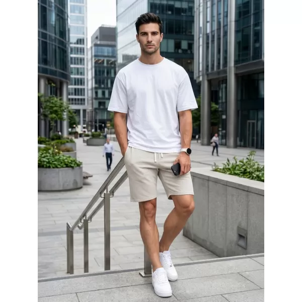  Pantaloni scurți pentru bărbați DSTREET SX2622 BEJ 