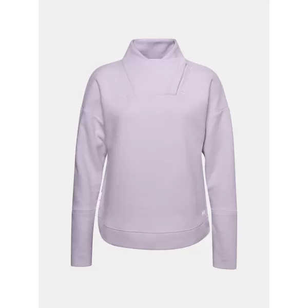  Hanorac de dama UNDER ARMOUR RECOVER FLEECE WRAP NECK 1356347-570 VIOLET 
